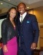 Mr and Mrs Brandon Marshall at NEABPD event