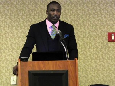 Brandon Marshall speaks at NEABPD Conference in White Plains, NY Brandon Marshall speaks at NEABPD Conference in White Plains, NY