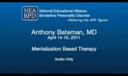 Clinical demonstrations of MBT - Anthony Bateman, MD Clinical demonstrations of MBT - Anthony Bateman, MD