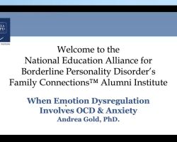 When Emotion Dysregulation Involes OCD and Anxiety When Emotion Dysregulation Involes OCD and Anxiety