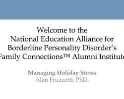 Managing Holiday Stress Managing Holiday Stress